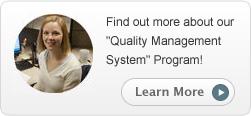 Find out more about our Quality Management System Program!