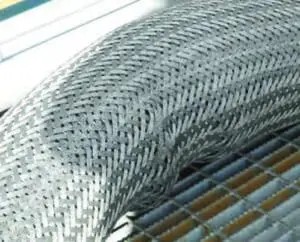 Metal Hose for Tank Terminals 4 Braid bulging at a terminal facility that is likely caused by mishandling.