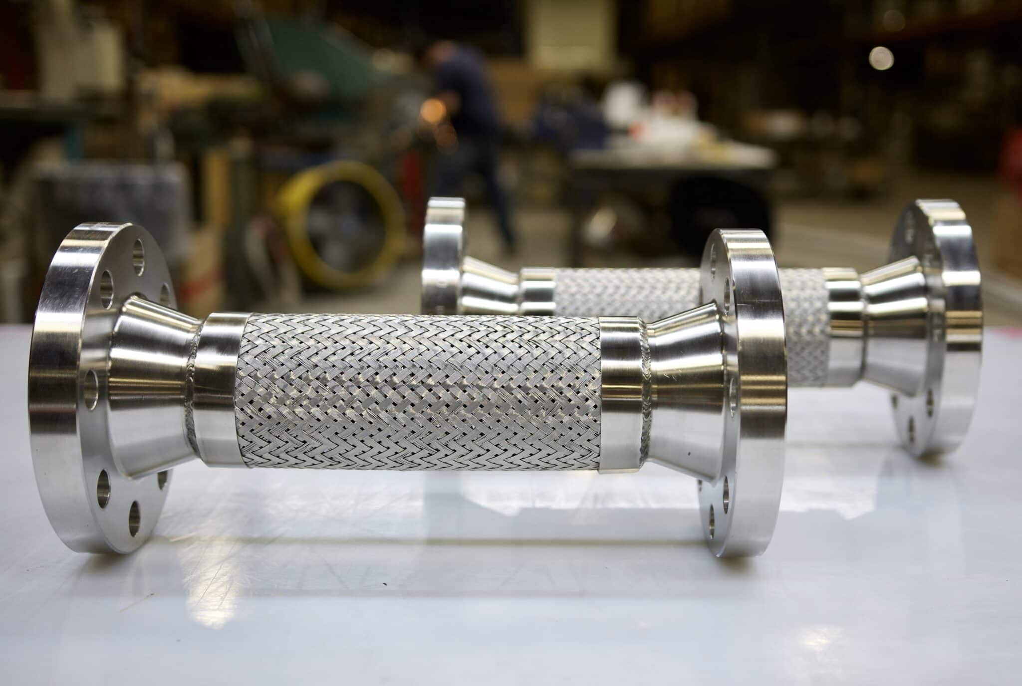 3-inch Inconel 625 assemblies ready to ship from Penflex factory in Gilbertsville, PA
