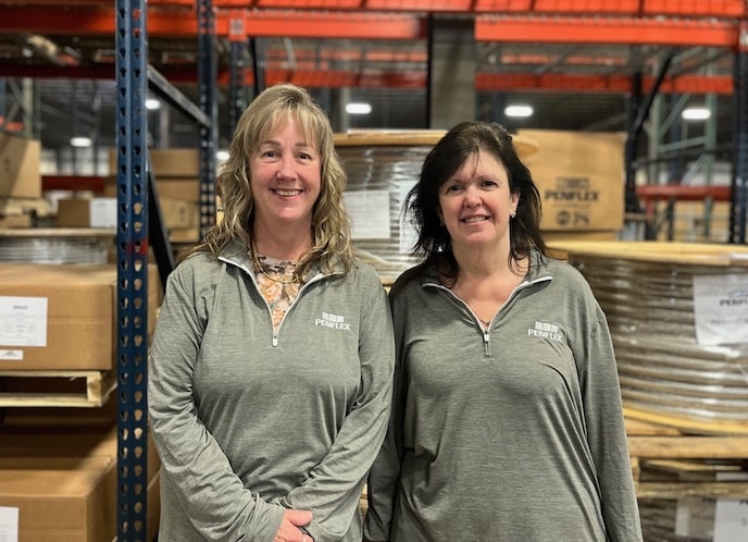 Andrea and Kerri - Penflex PA Inside Sales Team